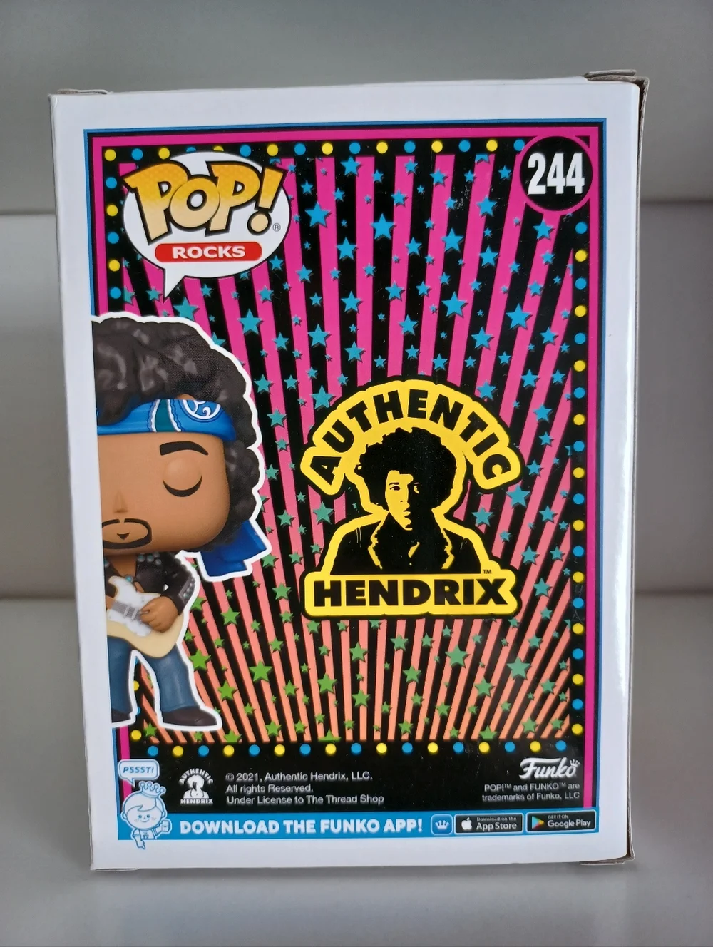 Jimi Hendrix‎ Maui Live 244 Rock Music Vinyl Figure Funko Pop Collectible